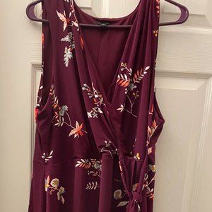 Ann Taylor faux wrap dress xl